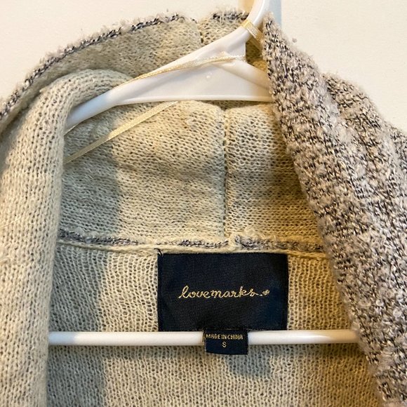 Love Marks Color Block Cardigan - Picture 3 of 6